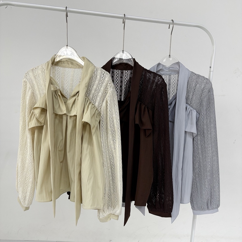 BLUE RIBBON東大門㊣直郵女士新品職業熱賣人氣襯衫蕾絲衫BLUE RIBBON襯衫/蕾絲衫