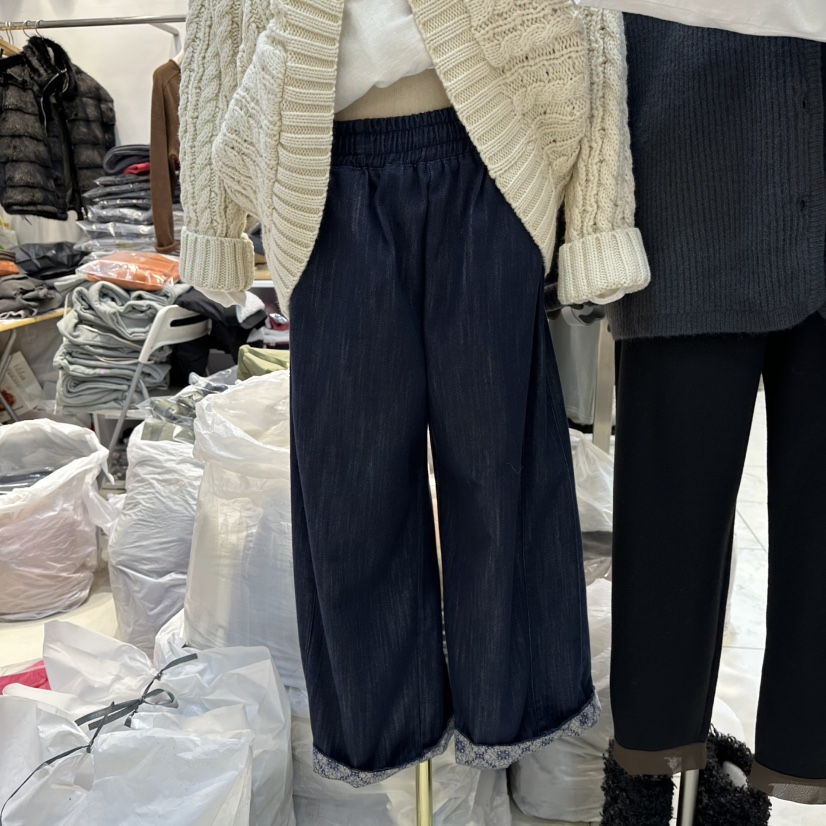 WASHBLUE東大門㊣實拍女裝新品時尚推薦人氣熱賣職業牛仔褲WASHBLUE牛仔褲圖色1深藍色