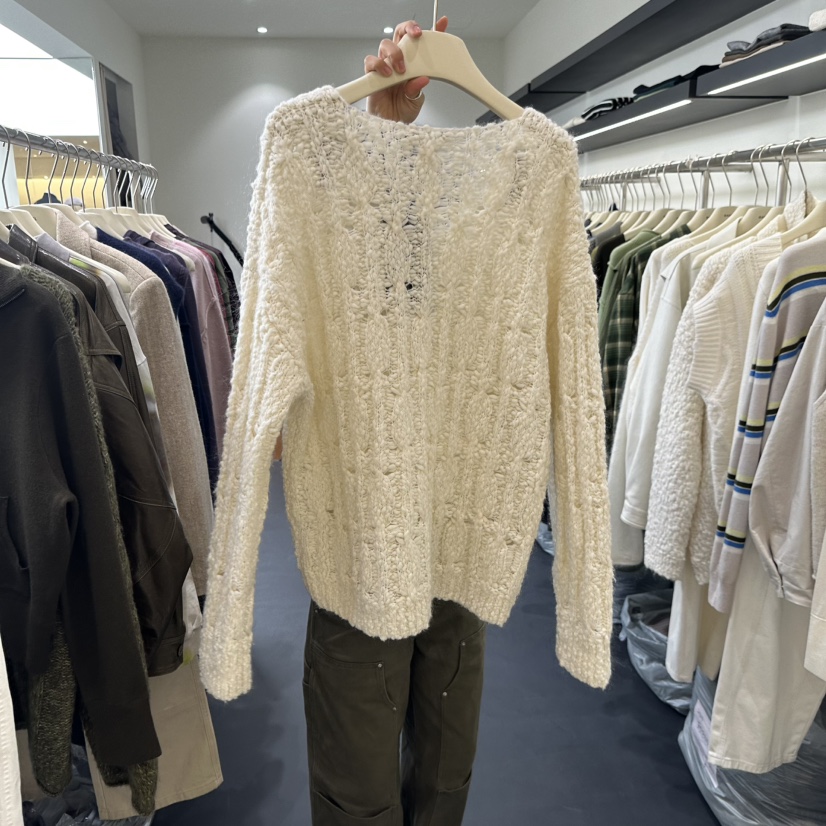 BANUL韓國直郵㊣女裝新款推薦25秋冬職業時尚休閑人氣針織衫BANUL針織衫