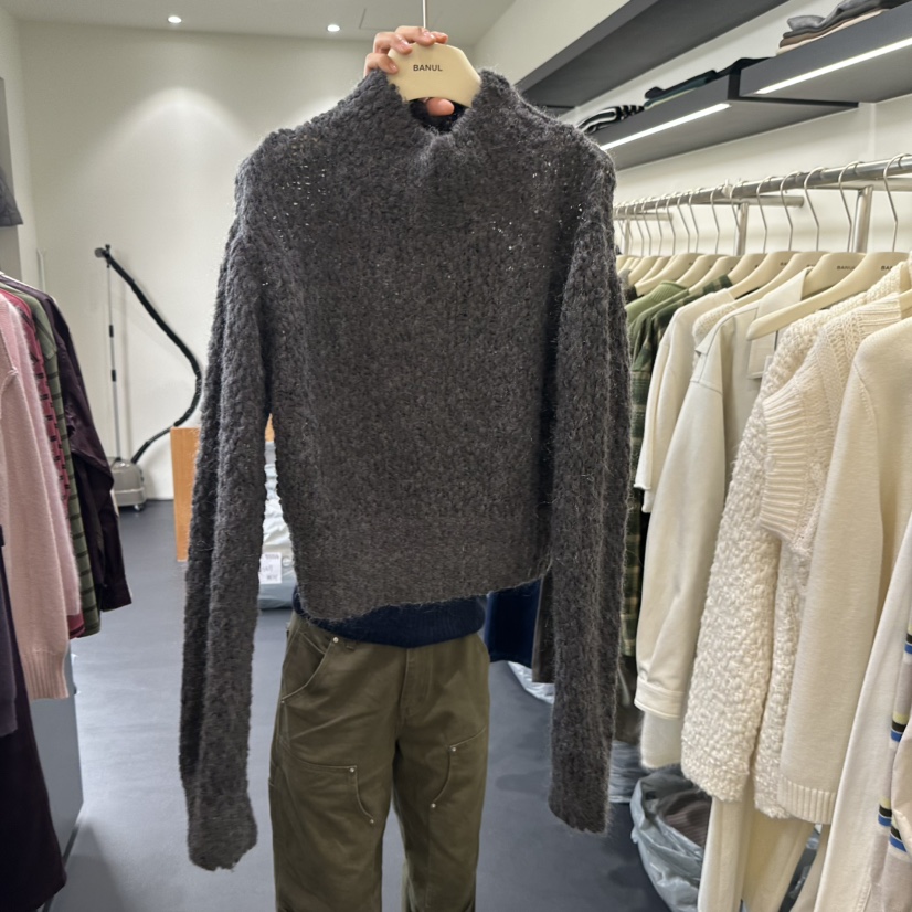 BANUL東大門㊣實拍女士新品熱賣人氣休閑推薦時尚職業針織衫BANUL針織衫圖色1