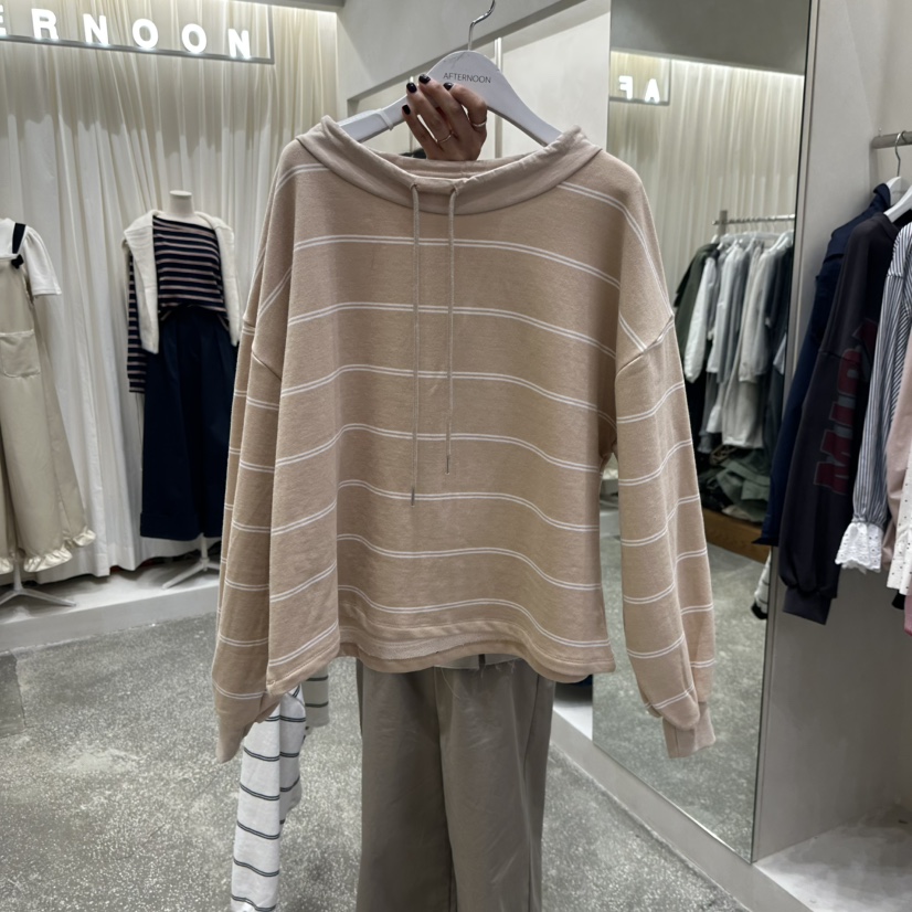 AFTERNOON東大門㊣直郵女士新品熱賣25秋冬推薦人氣時尚衛衣AFTERNOON衛衣圖色2