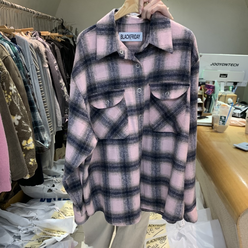 BLACKFRIDAY東大門㊣實拍女士新品休閑人氣熱賣職業襯衫蕾絲衫BLACK FRIDAY襯衫/蕾絲衫圖色2