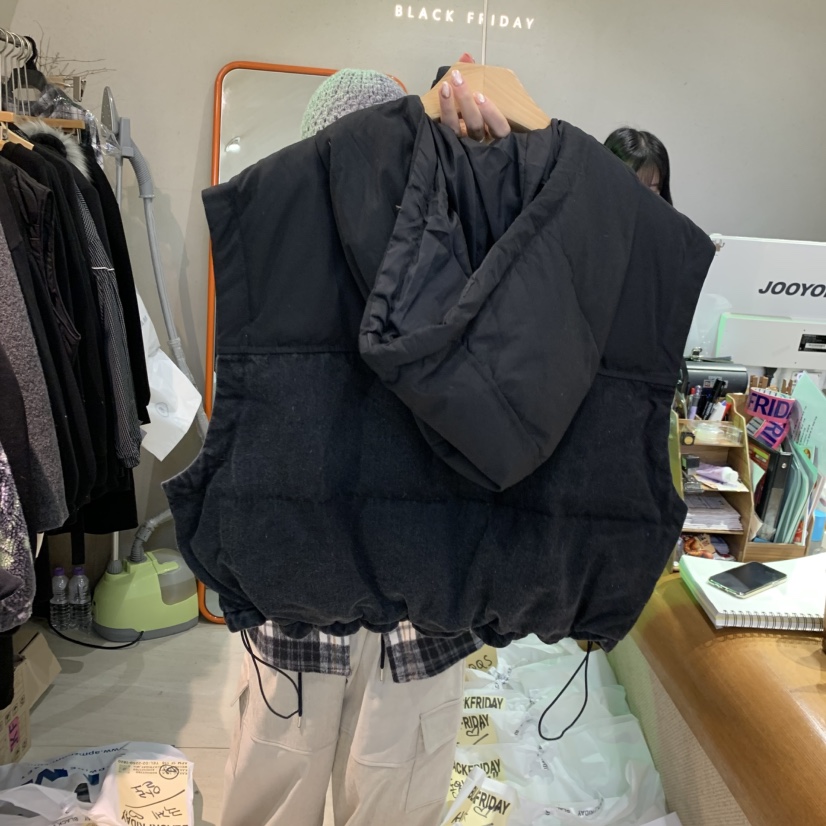 BLACKFRIDAY東大門㊣直郵女裝新品25秋冬熱賣休閑推薦職業馬甲BLACK FRIDAY馬甲