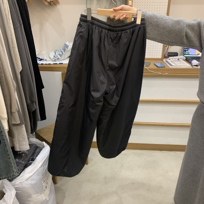 ARCHITEKT韓國代購㊣女士新款時尚25秋冬人氣休閑褲填充夾棉ARCHITEKT休閑褲