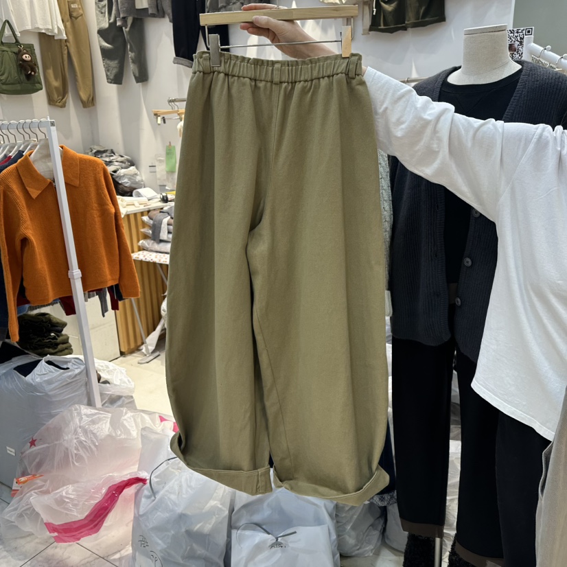 WASHBLUE東大門㊣代購女裝新品推薦人氣職業休閑時尚休閑褲WASHBLUE休閑褲