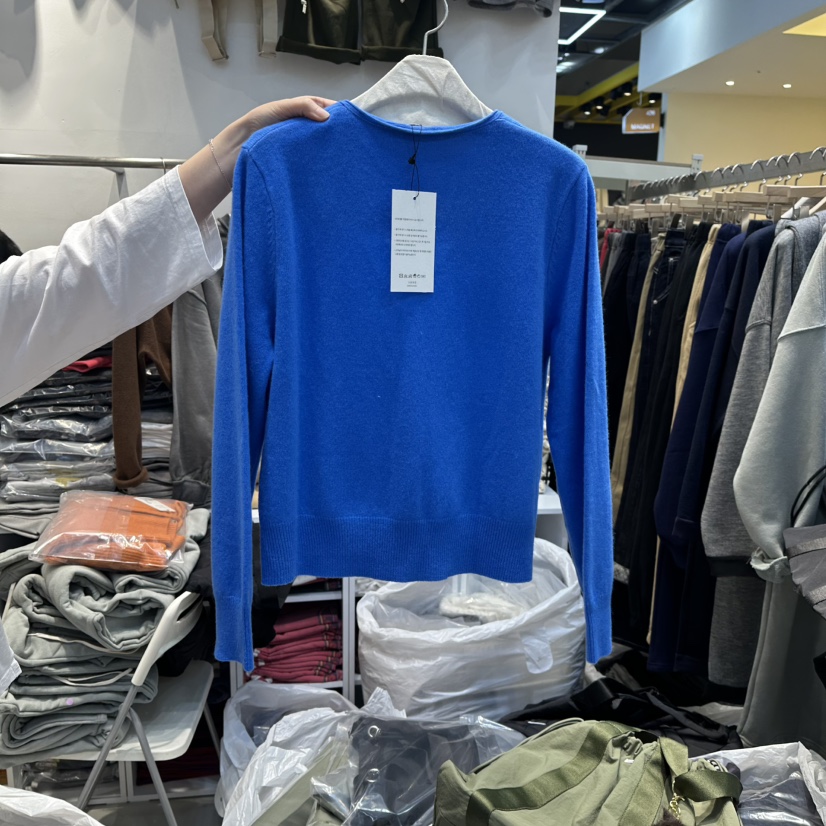 WASHBLUE東大門㊣代購女士新品職業休閑推薦針織衫羊毛開衫WASHBLUE針織衫