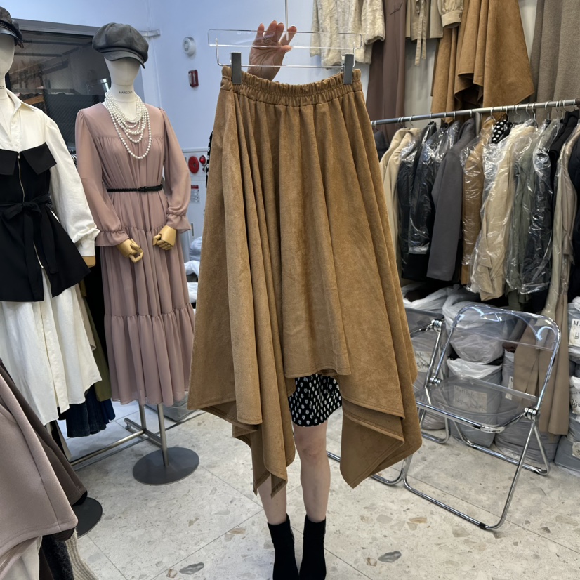 MARIGOLD韓國直郵㊣女士新款時尚25秋冬推薦人氣休閑熱賣長裙MARIGOLD長裙