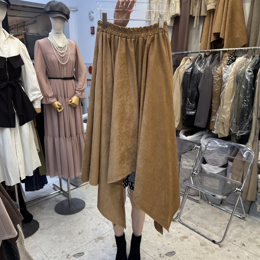 MARIGOLD韓國直郵㊣女士新款時尚25秋冬推薦人氣休閑熱賣長裙MARIGOLD長裙圖色1