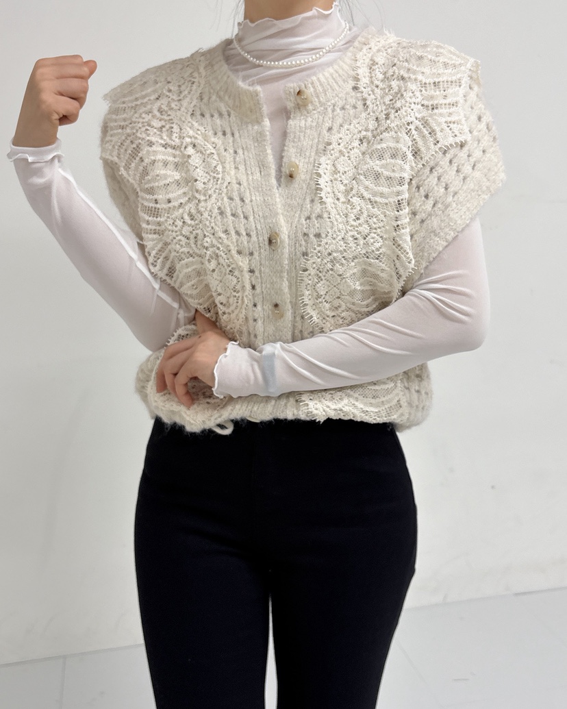 BLUE RIBBON韓國直郵㊣女裝新款職業人氣休閑25秋冬熱賣馬甲BLUE RIBBON馬甲