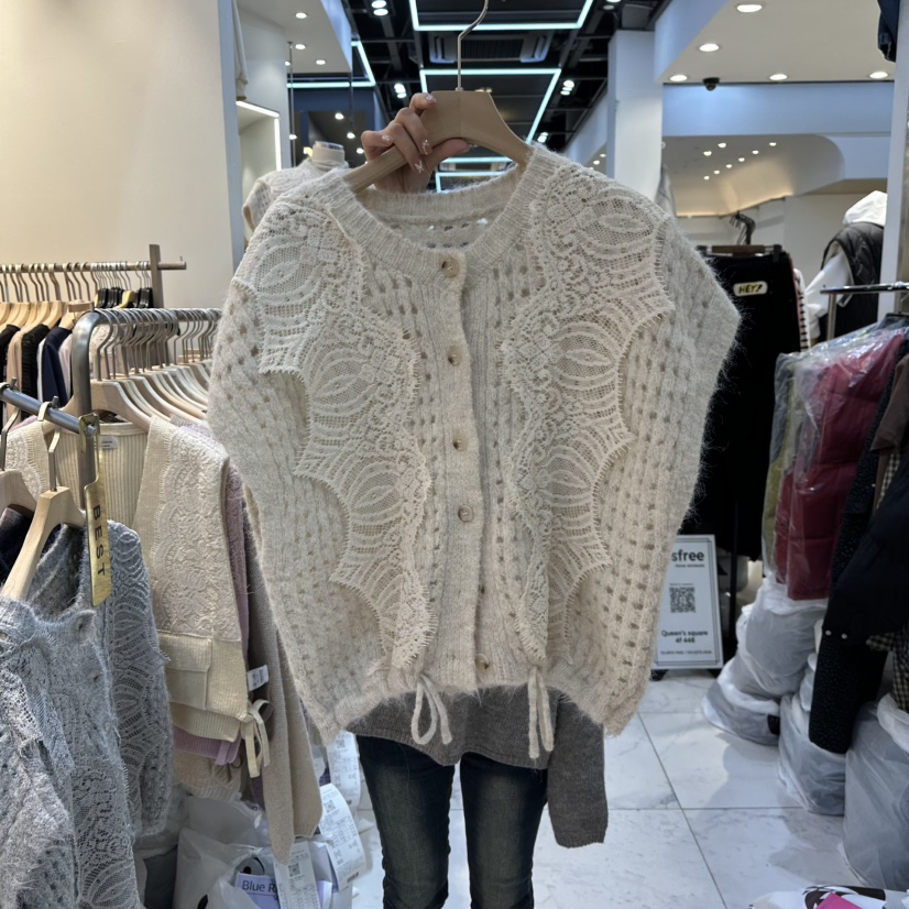 BLUE RIBBON韓國直郵㊣女裝新款職業人氣休閑25秋冬熱賣馬甲BLUE RIBBON馬甲圖色1