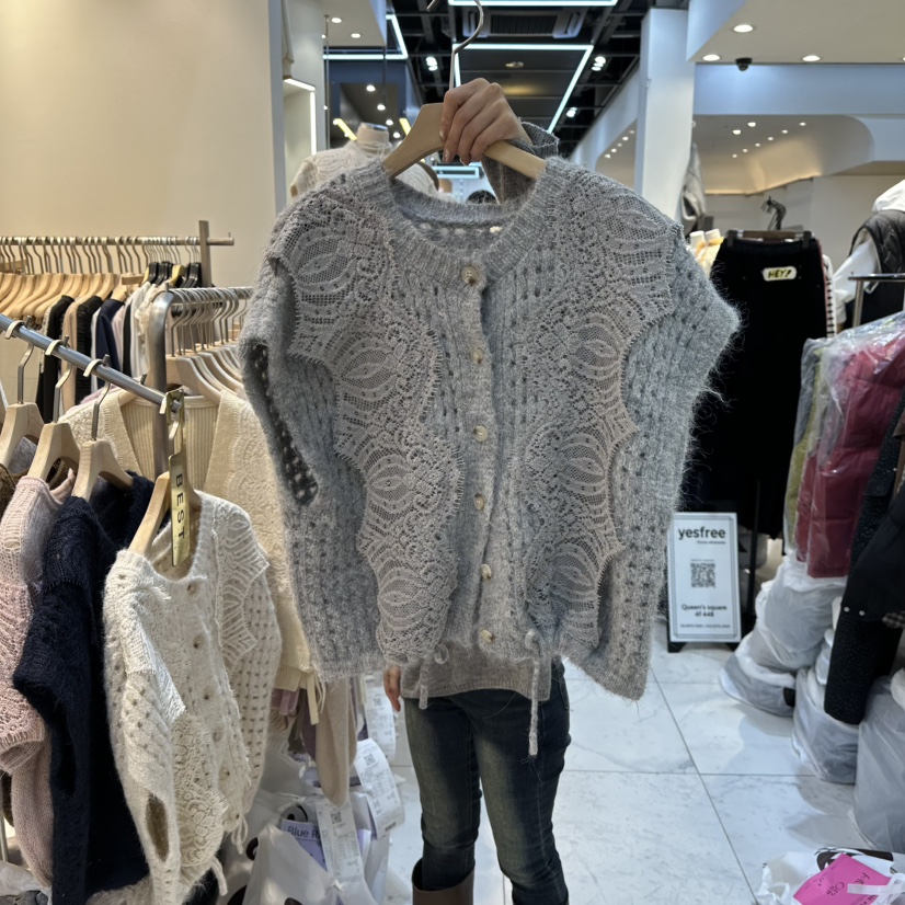 BLUE RIBBON韓國直郵㊣女裝新款職業人氣休閑25秋冬熱賣馬甲BLUE RIBBON馬甲圖色2