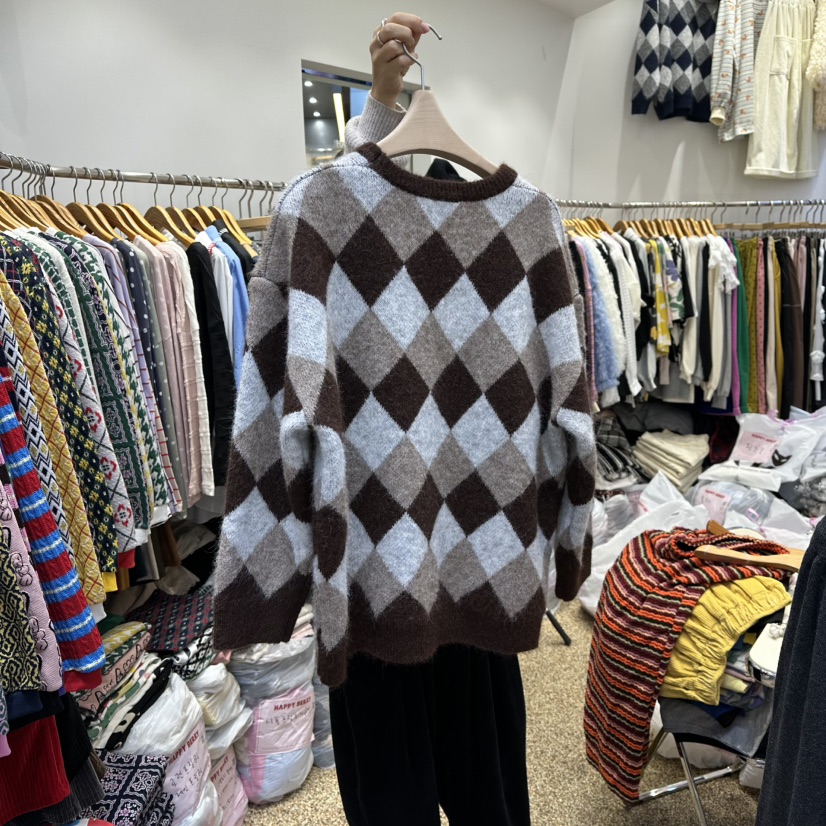 HAPPYBERRY東大門㊣直郵女士新品休閑時尚人氣推薦職業毛衣HAPPYBERRY毛衣