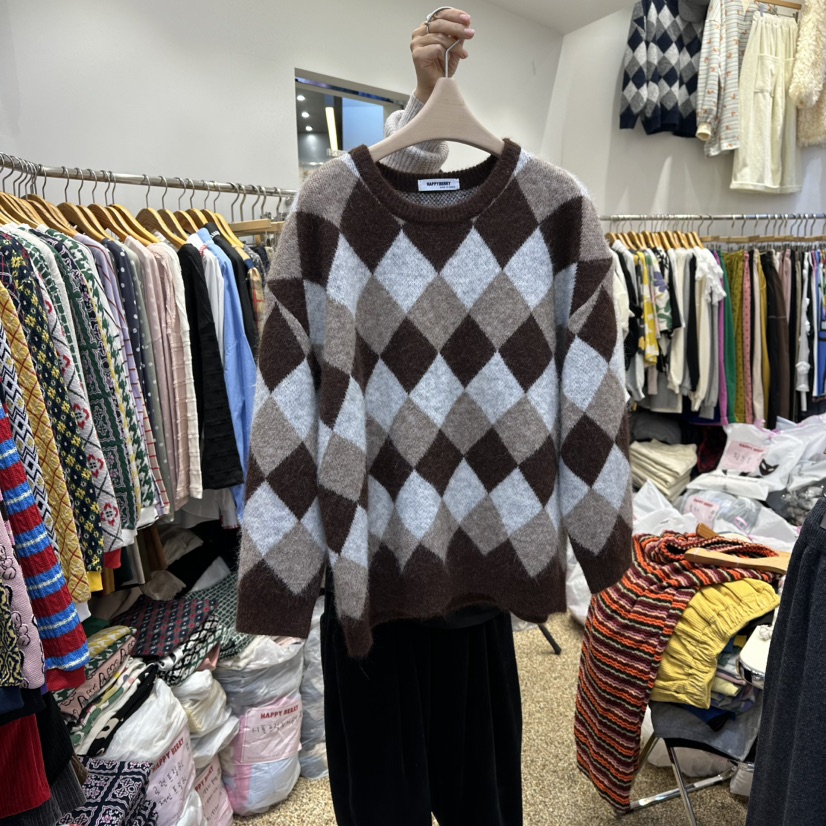 HAPPYBERRY東大門㊣直郵女士新品休閑時尚人氣推薦職業毛衣HAPPYBERRY毛衣圖色2