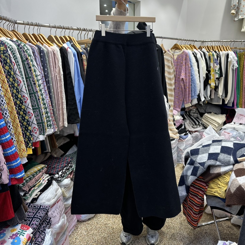 HAPPYBERRY東大門㊣直郵女裝新款時尚職業25秋冬休閑褲羊毛HAPPYBERRY休閑褲