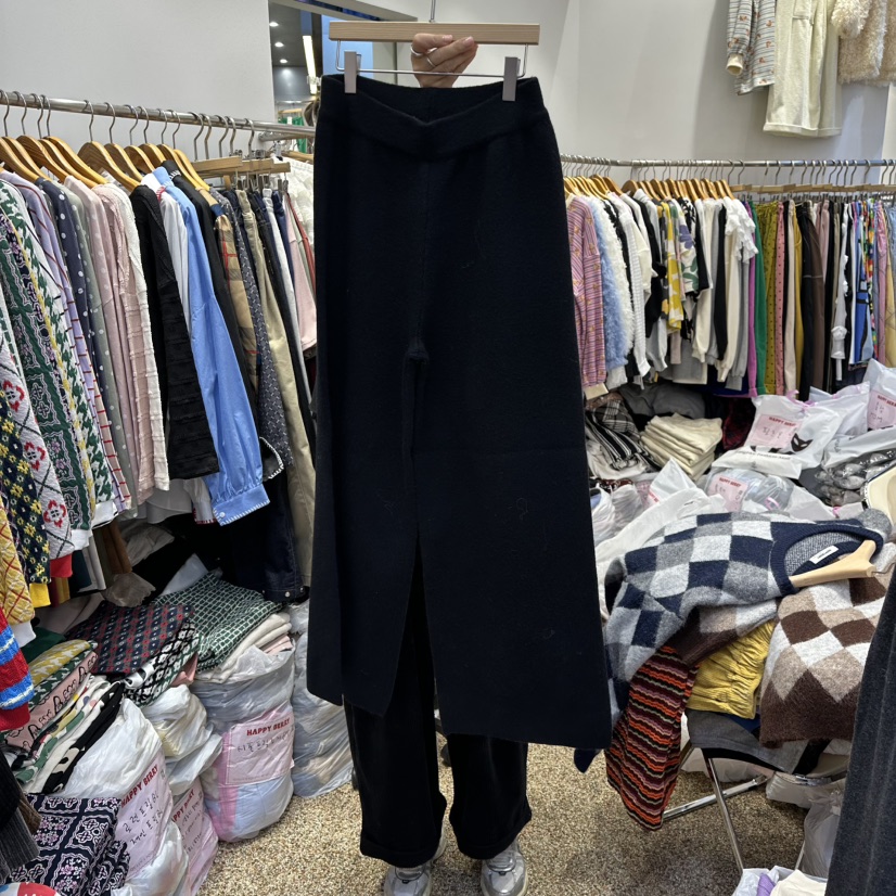 HAPPYBERRY東大門㊣直郵女裝新款時尚職業25秋冬休閑褲羊毛HAPPYBERRY休閑褲圖色1