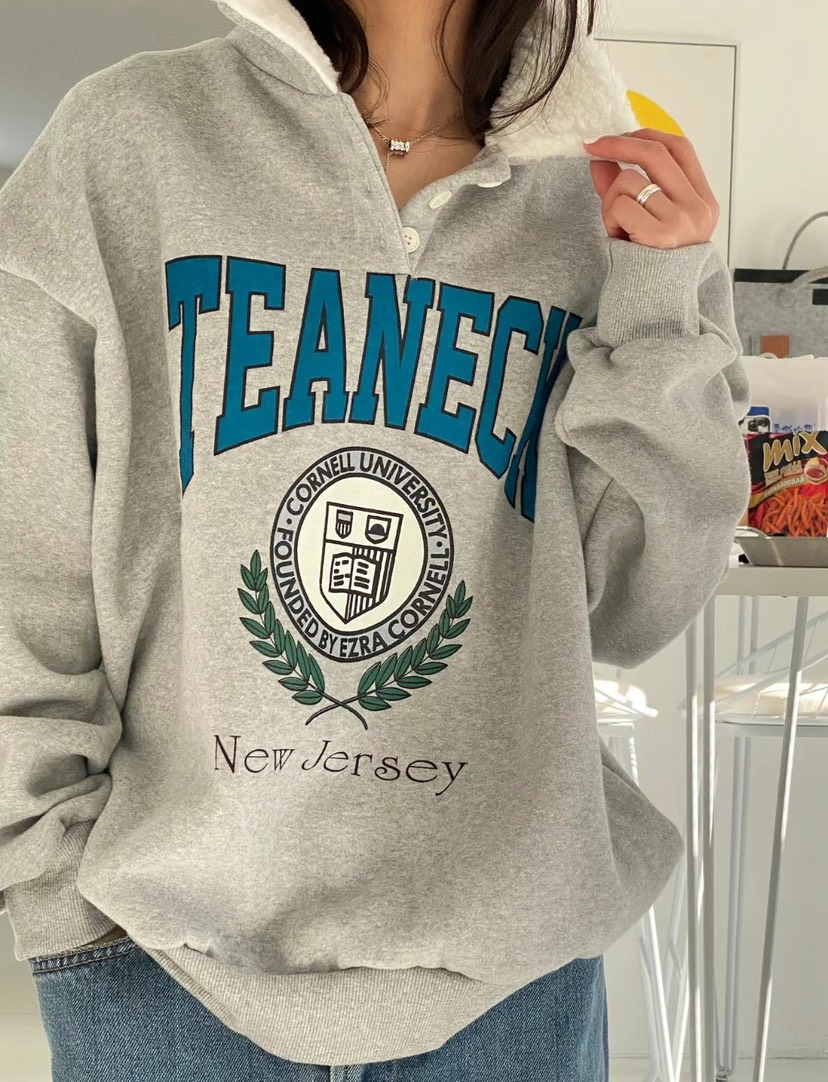 ONDO-P東大門㊣實拍女士新款25秋冬推薦人氣熱賣職業衛衣羊毛ONDO-P衛衣