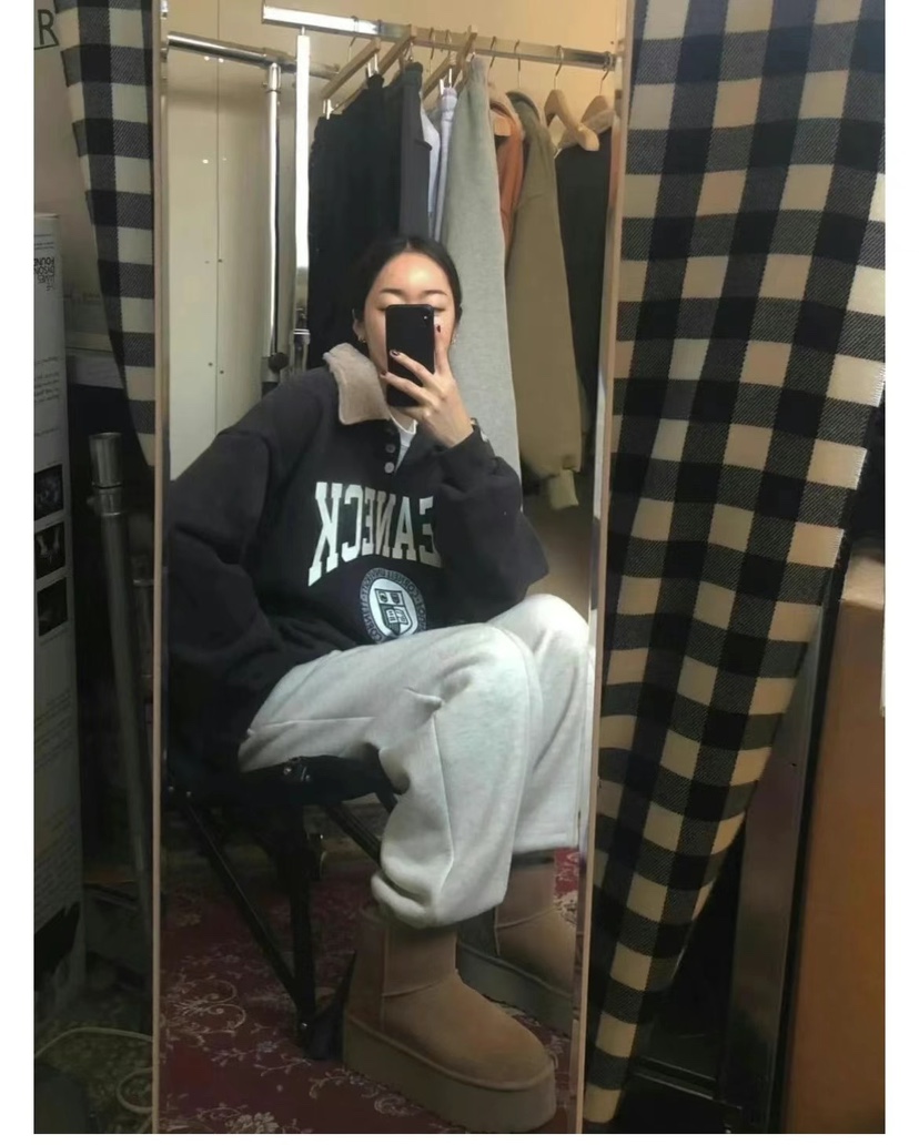 ONDO-P東大門㊣實拍女士新款25秋冬推薦人氣熱賣職業衛衣羊毛ONDO-P衛衣