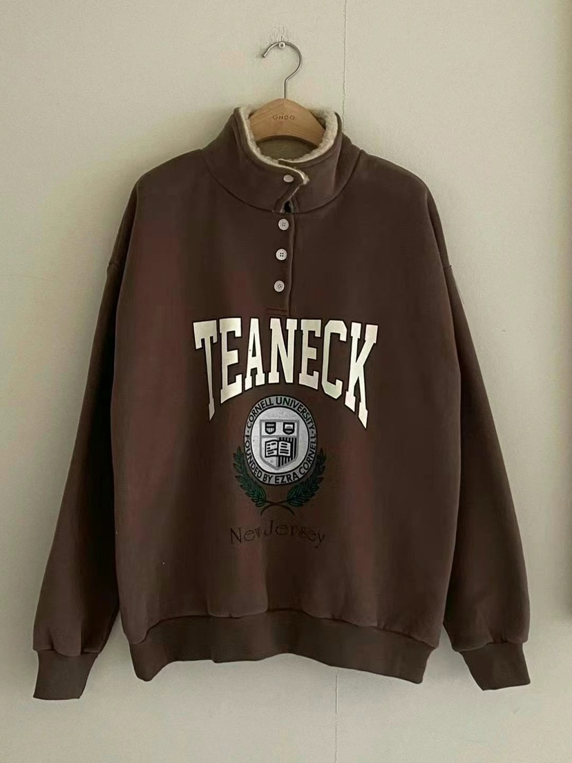 ONDO-P東大門㊣實拍女士新款25秋冬推薦人氣熱賣職業衛衣羊毛ONDO-P衛衣圖色3