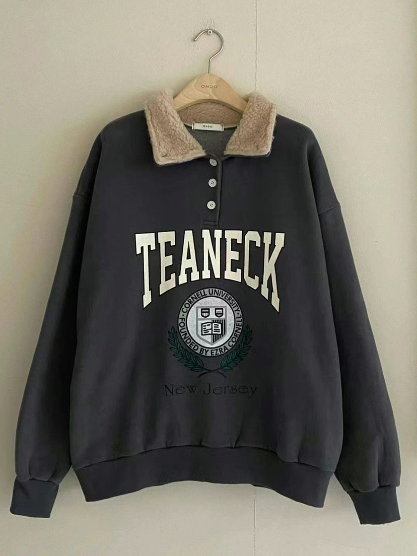 ONDO-P東大門㊣實拍女士新款25秋冬推薦人氣熱賣職業衛衣羊毛ONDO-P衛衣圖色4