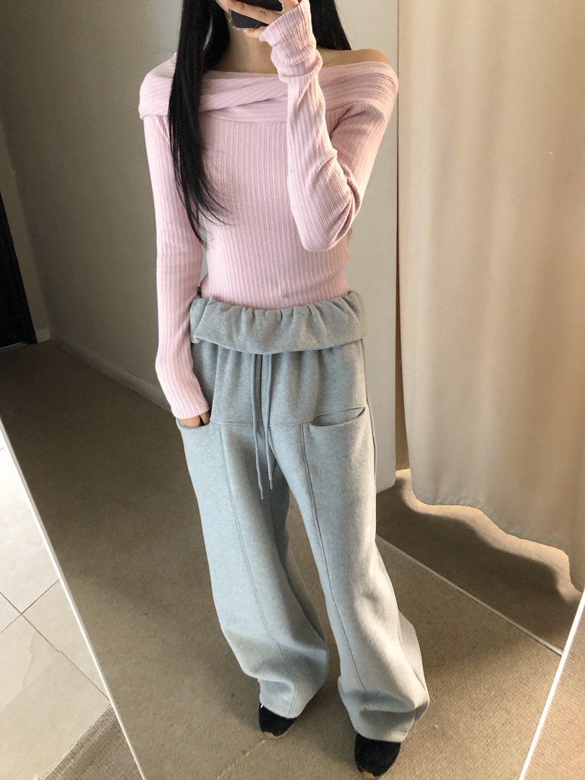 MARKE-P東大門㊣實拍女士新品人氣25秋冬時尚休閑職業休閑褲MARKE-P休閑褲