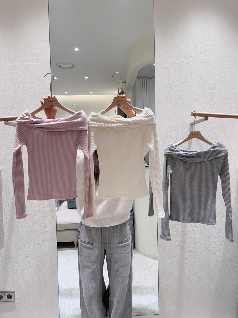 MARKE-P韓國直郵㊣女士新品人氣時尚休閑推薦職業熱賣針織衫MARKE-P針織衫