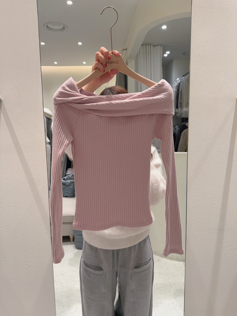 MARKE-P韓國直郵㊣女士新品人氣時尚休閑推薦職業熱賣針織衫MARKE-P針織衫圖色1