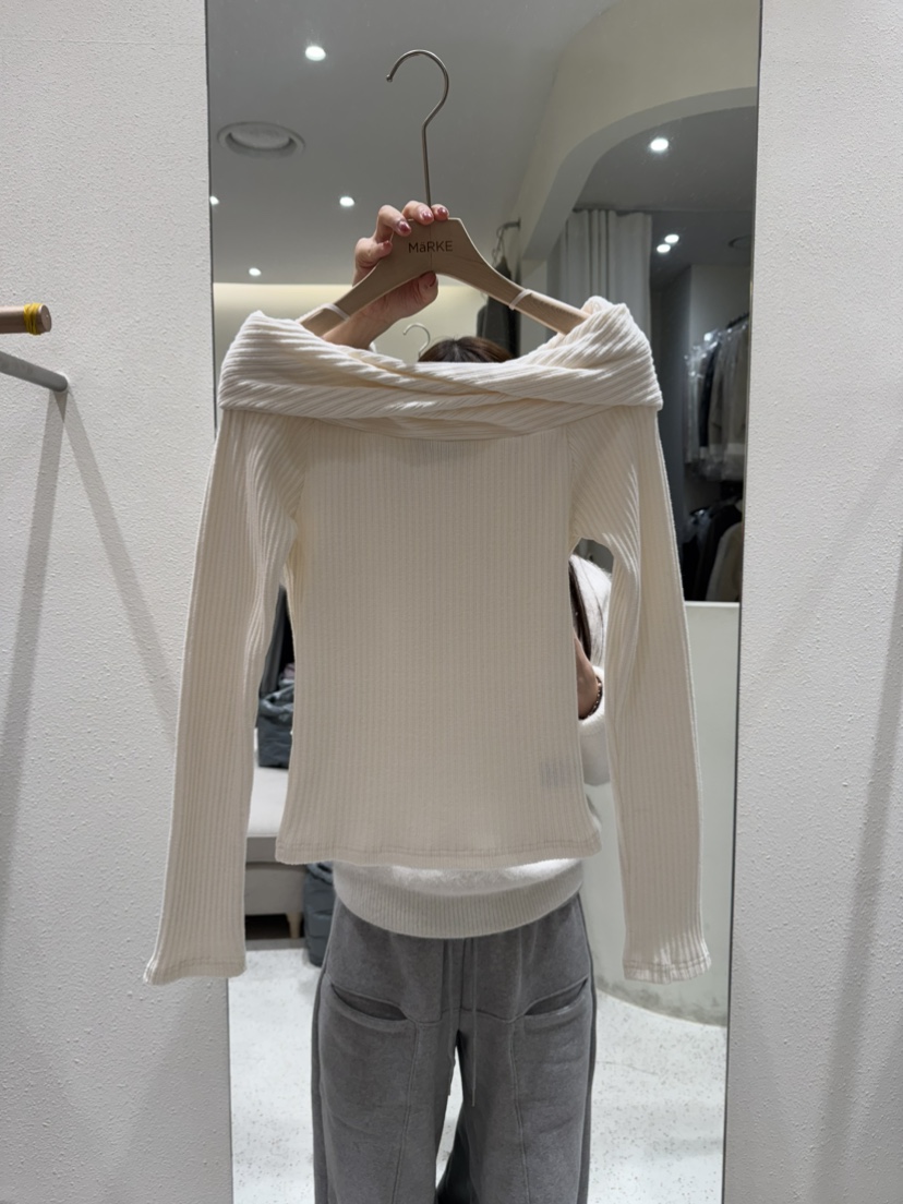 MARKE-P韓國直郵㊣女士新品人氣時尚休閑推薦職業熱賣針織衫MARKE-P針織衫圖色2