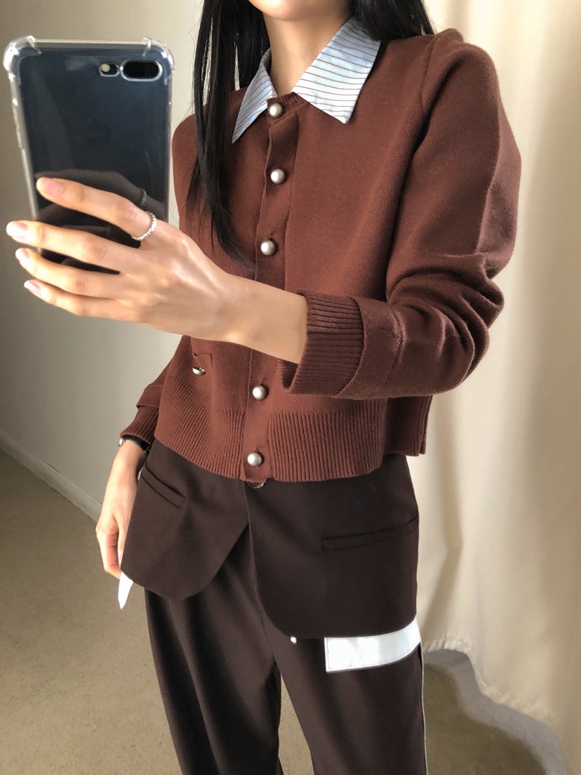 MARKE-P東大門㊣實拍女裝新款職業熱賣人氣25秋冬推薦針織衫MARKE-P針織衫