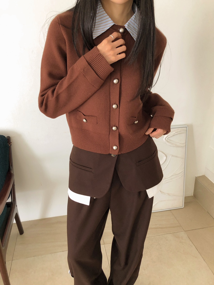 MARKE-P東大門㊣實拍女裝新款職業熱賣人氣25秋冬推薦針織衫MARKE-P針織衫