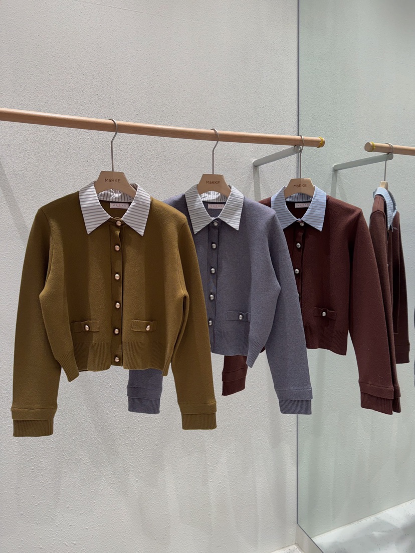 MARKE-P東大門㊣實拍女裝新款職業熱賣人氣25秋冬推薦針織衫MARKE-P針織衫