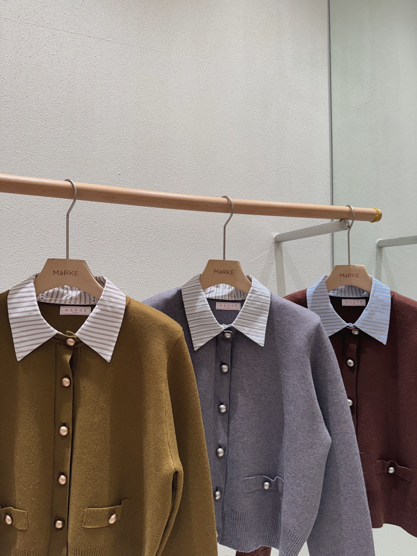 MARKE-P東大門㊣實拍女裝新款職業熱賣人氣25秋冬推薦針織衫MARKE-P針織衫