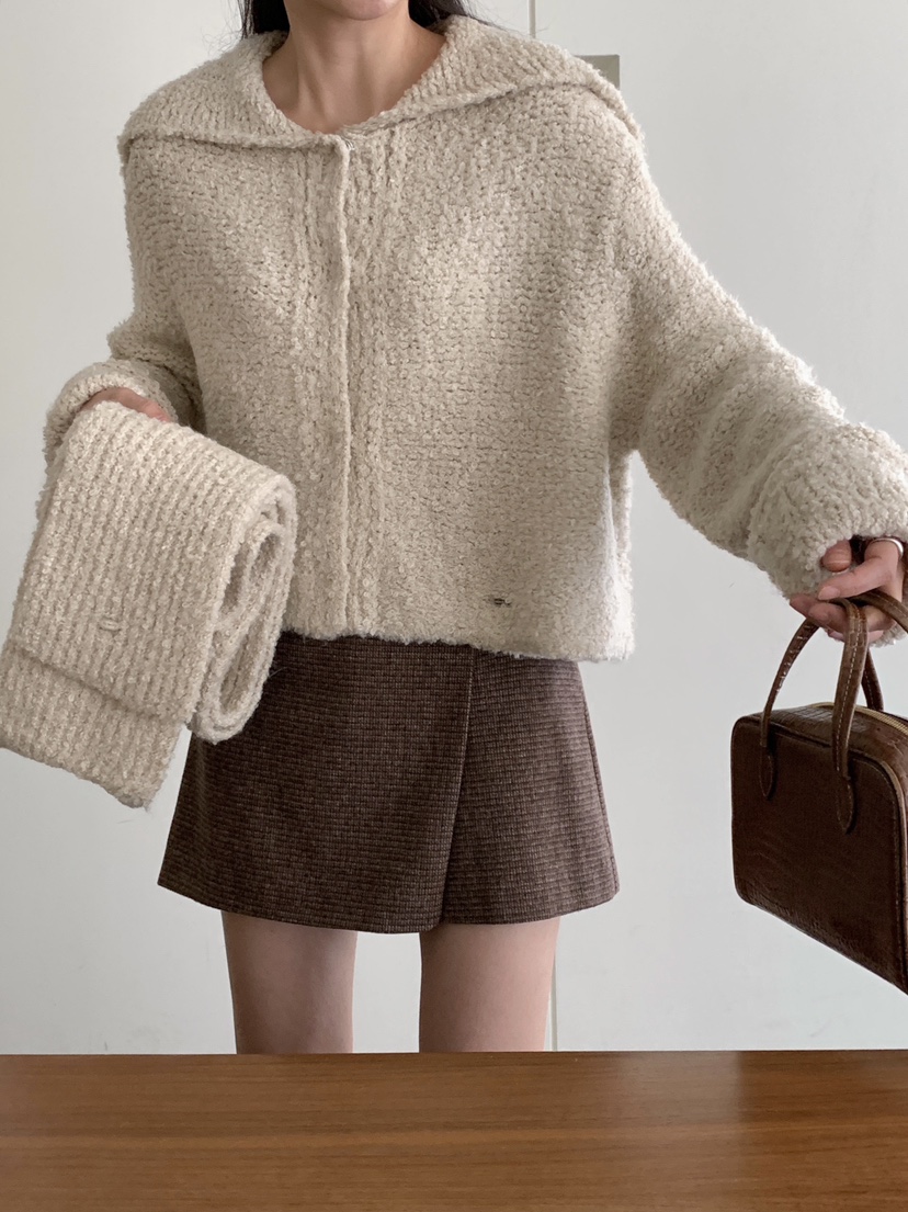 RE:OPENING韓國直郵㊣女裝新品熱賣25秋冬推薦休閑時尚針織衫RE:OPENING針織衫