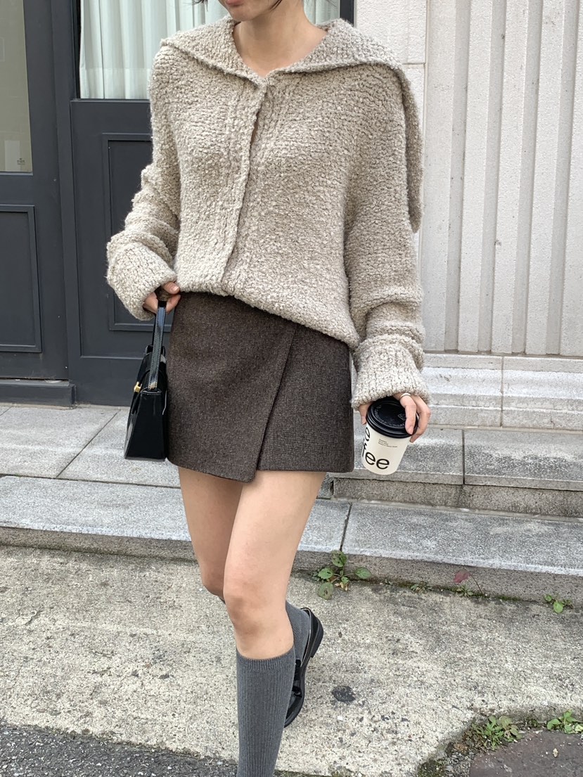 RE:OPENING韓國直郵㊣女裝新品熱賣25秋冬推薦休閑時尚針織衫RE:OPENING針織衫