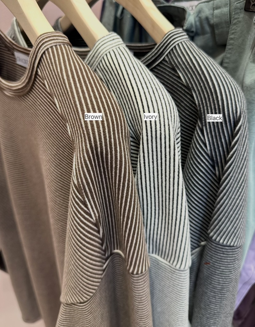 CRACKERS東大門㊣代購女士新款職業時尚人氣熱賣長袖T恤條紋CRACKERS長袖T恤