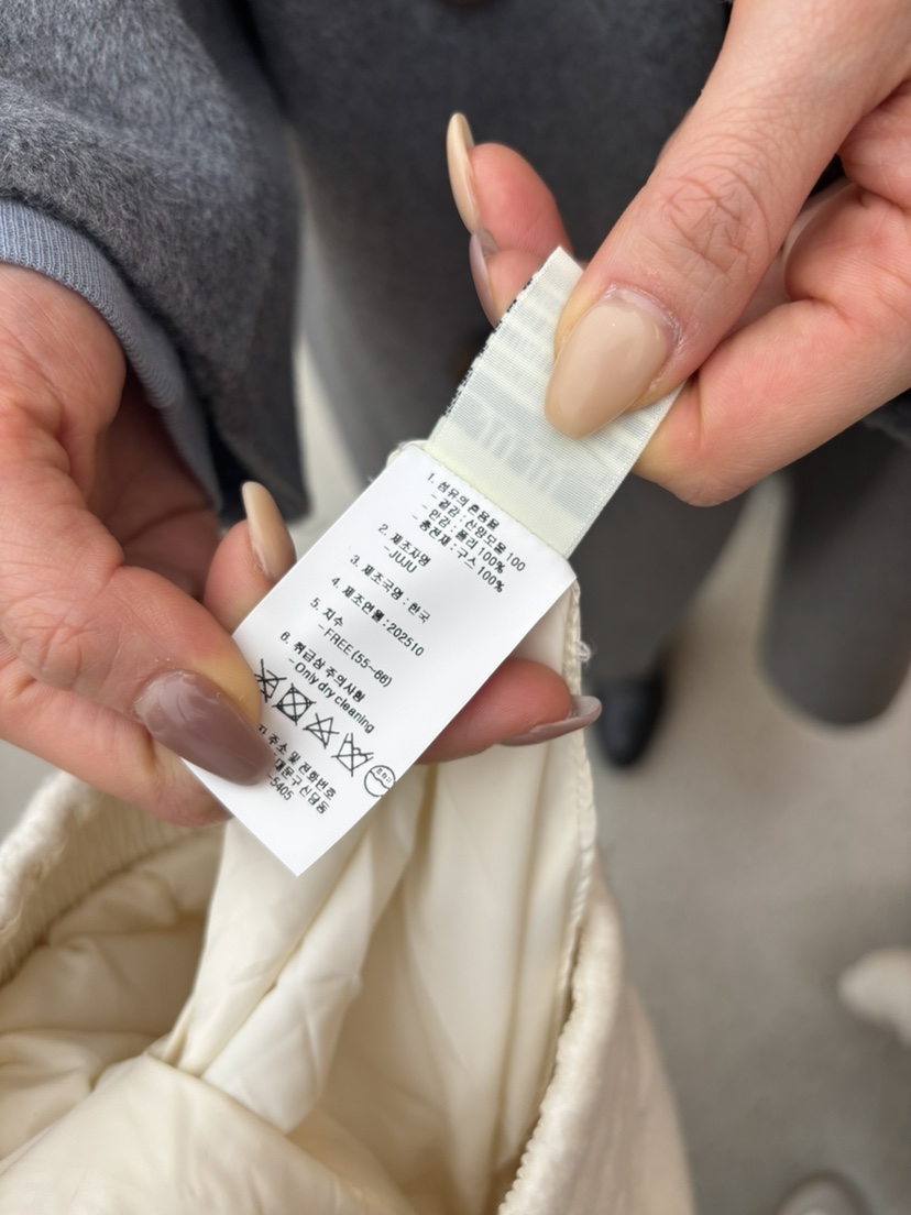 JUJU韓國直郵㊣女裝新款時尚人氣熱賣推薦馬甲填充雙面鵝絨JUJU馬甲