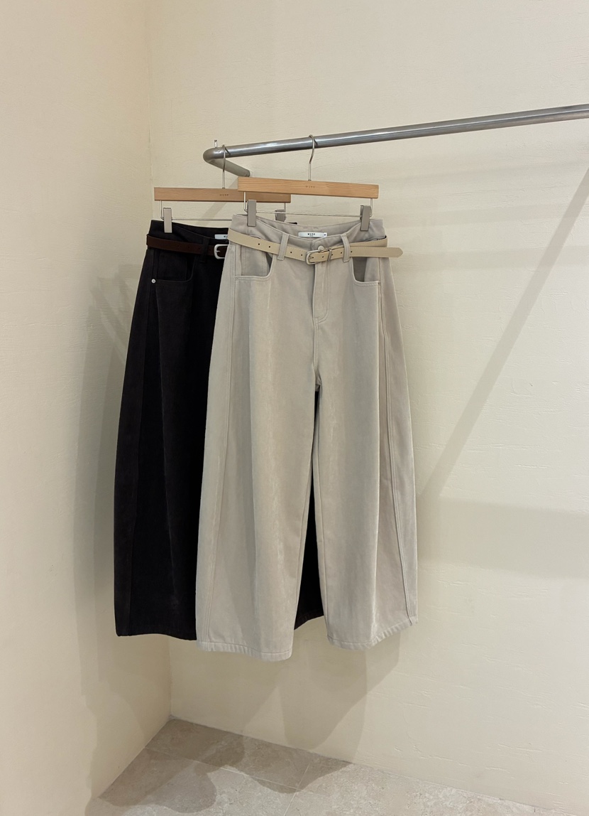 MUSE-P東大門㊣代購女士新款25秋冬職業推薦牛仔褲不含腰帶MUSE-P牛仔褲