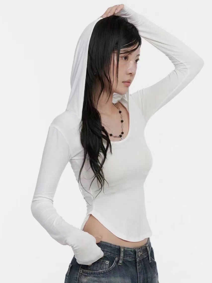 LOG MYSELF東大門㊣直郵女裝新款25秋冬熱賣休閑推薦長袖T恤LOG MYSELF長袖T恤