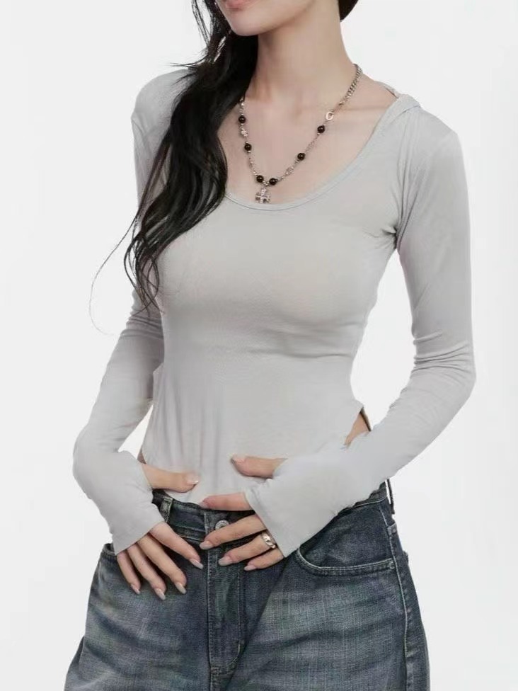 LOG MYSELF東大門㊣直郵女裝新款25秋冬熱賣休閑推薦長袖T恤LOG MYSELF長袖T恤