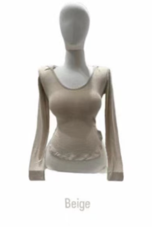 LOG MYSELF東大門㊣直郵女裝新款25秋冬熱賣休閑推薦長袖T恤LOG MYSELF長袖T恤圖色2