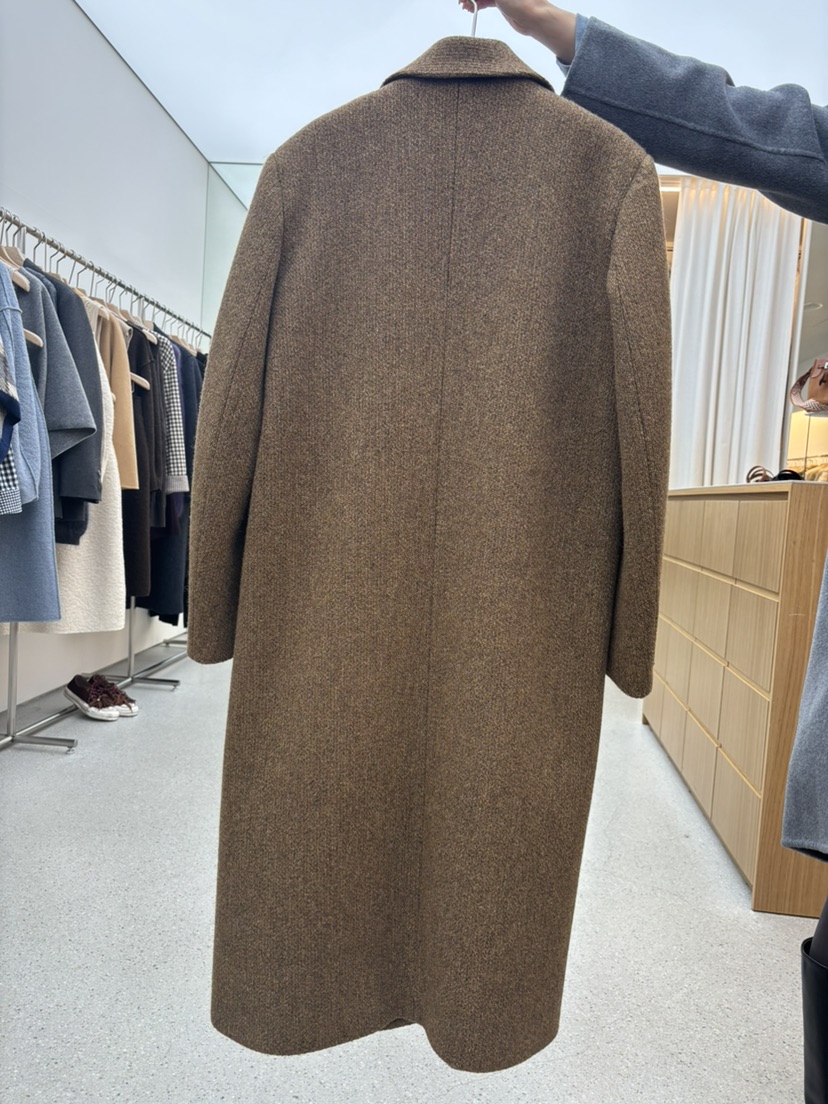 JUJU東大門㊣代購女裝新款休閑人氣職業推薦時尚中長款大衣JUJU中長款大衣