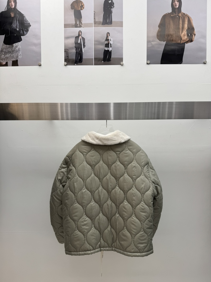 AMOOD東大門㊣實拍女士新品25秋冬短款棉服可拆卸兩面穿雙面AMOOD短款棉服