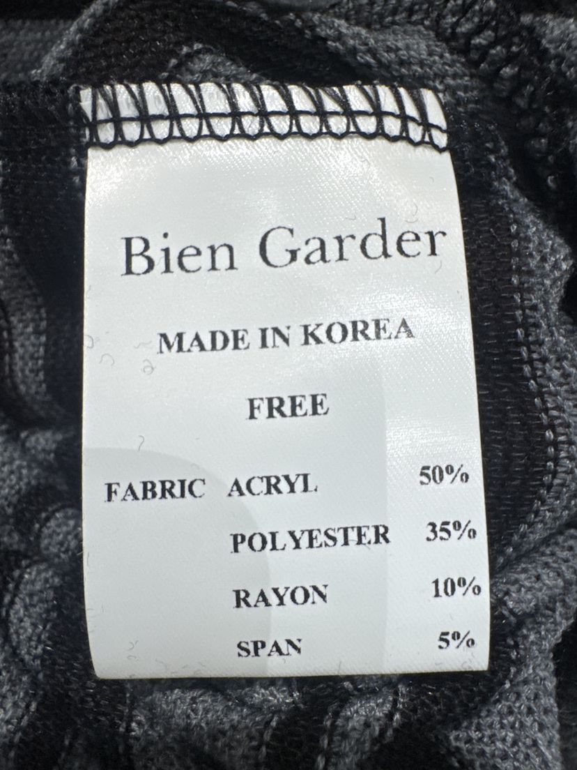 BIEN GARDER韓國直郵㊣女裝新款時尚25秋冬推薦人氣長袖T恤BIEN GARDER長袖T恤