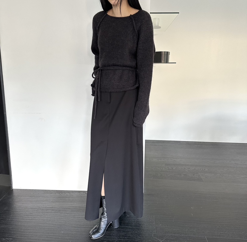 MOMENT東大門㊣實拍女士新品熱賣25秋冬人氣時尚長裙不含屁簾MOMENT/RECOVER長裙