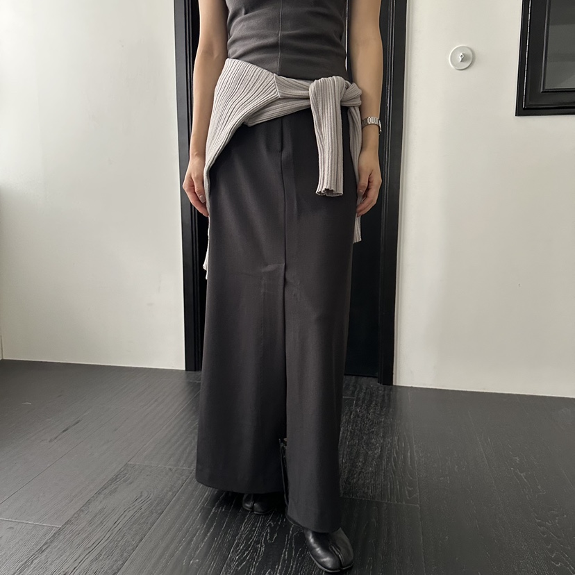 MOMENT東大門㊣實拍女士新品熱賣25秋冬人氣時尚長裙不含屁簾MOMENT/RECOVER長裙圖色2