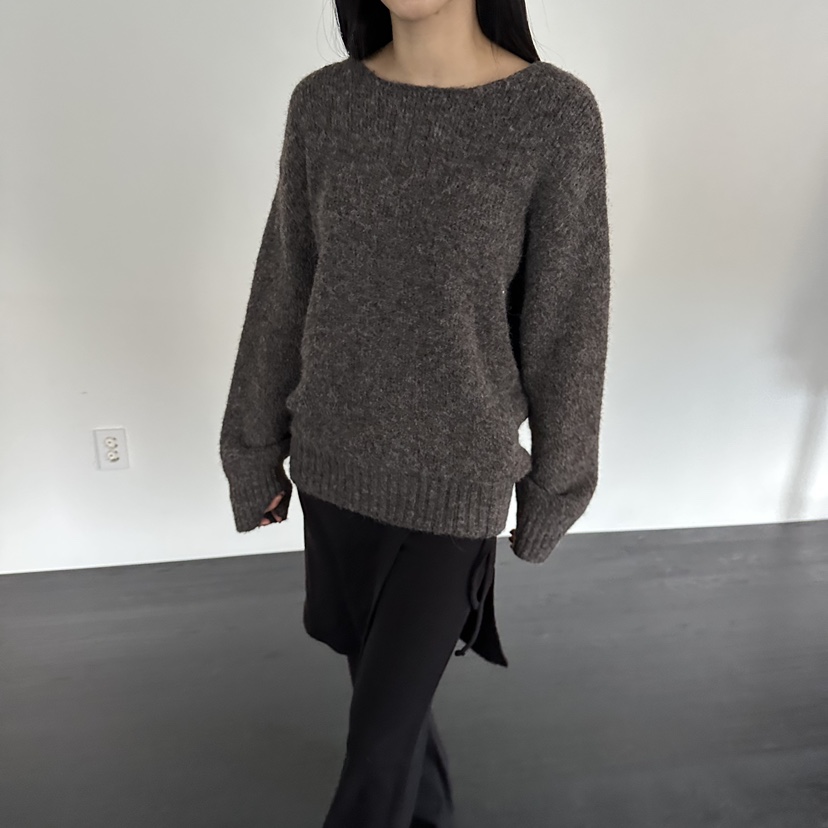 MOMENT東大門㊣實拍女裝新款休閑熱賣推薦時尚職業針織衫V領MOMENT/RECOVER針織衫