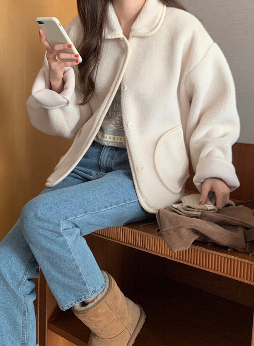 WOOD東大門㊣代購女裝新款職業時尚熱賣推薦25秋冬人氣夾克WOOD夾克