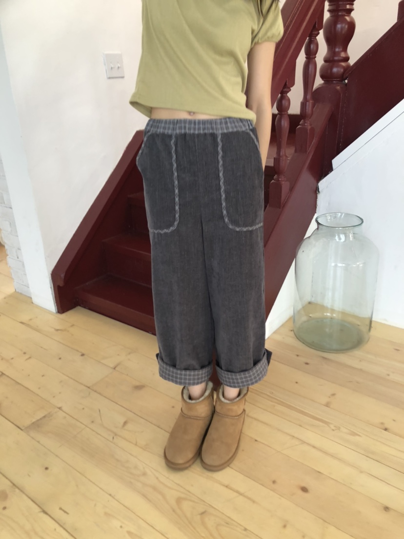 FLASH東大門㊣實拍女士新品25秋冬休閑推薦職業人氣時尚休閑褲FLASH休閑褲