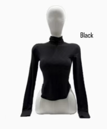 LOG MYSELF東大門㊣實拍女裝新款人氣時尚職業休閑長袖T恤LOG MYSELF長袖T恤圖色5