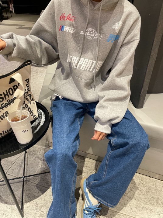 KSUBI韓國直郵㊣女裝新品時尚25秋冬推薦熱賣休閑人氣職業衛衣KSUBI衛衣