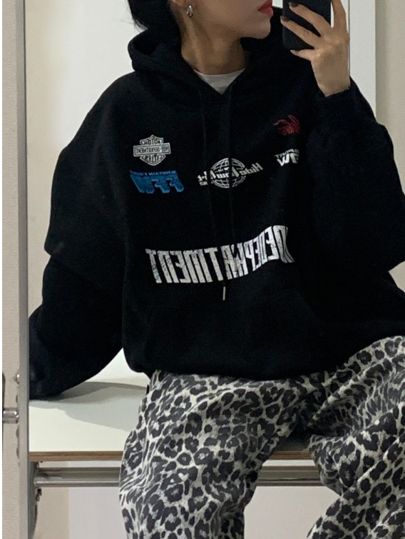 KSUBI韓國直郵㊣女裝新品時尚25秋冬推薦熱賣休閑人氣職業衛衣KSUBI衛衣